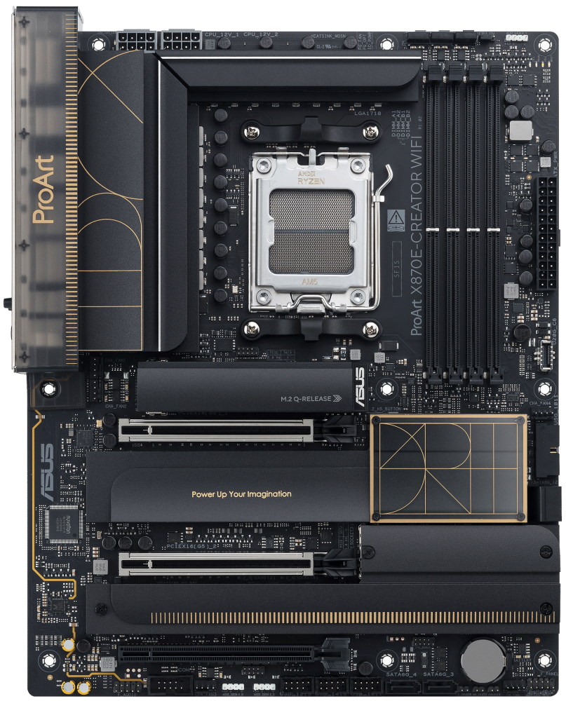 ASUS PROART X870E-CREATOR WIFI / X870E / AM5 / 4x DDR5 / HDMI / M.2 / USB4 / WIFI / ATX